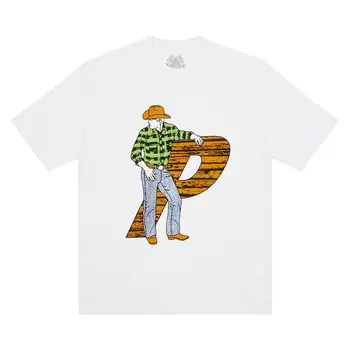 Футболка Palace Saddle Up T-Shirt 'White', белый