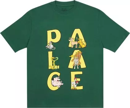 Футболка Palace Session T-Shirt 'Green', зеленый