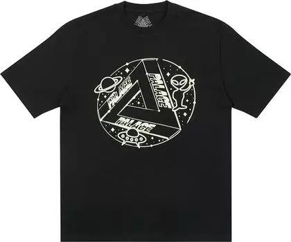 Футболка Palace Space Cadet T-Shirt 'Black', черный