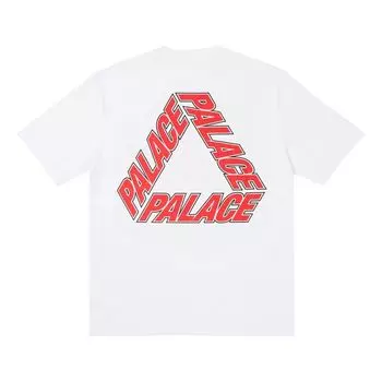 Футболка Palace SS24 P-3 Outline T-Shirt 'White', белый