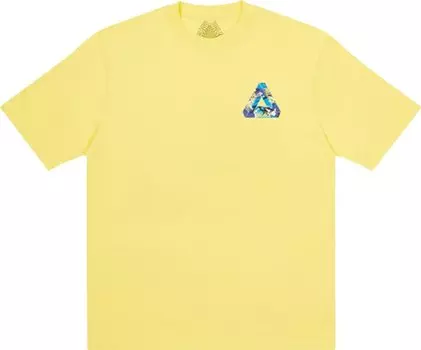 Футболка Palace Tri-Camo T-Shirt 'Pale Yellow', желтый
