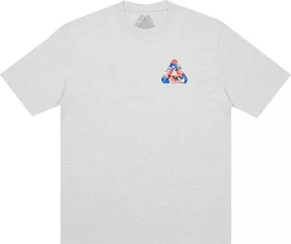 Футболка Palace Tri-Camo T-Shirt 'Grey Marl', серый