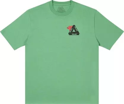 Футболка Palace Tri-Hearts 'Sweet Pea Green', зеленый