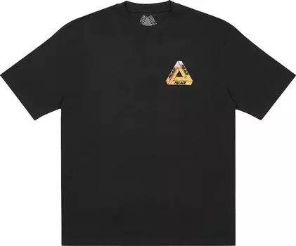 Футболка Palace Tri-Lager T-Shirt 'Black', черный