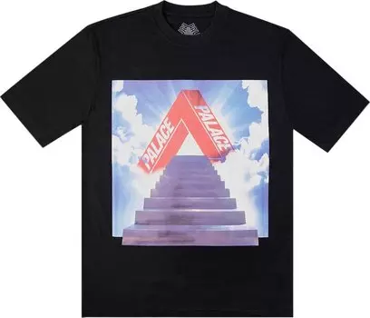 Футболка Palace Tri-Ternity T-Shirt 'Black', черный