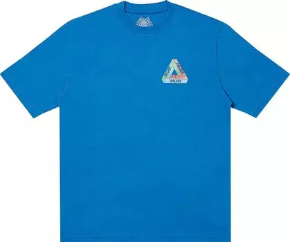 Футболка Palace Tri-Tex T-Shirt 'Blue', синий