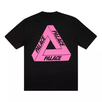 Футболка PALACE Tri-To-Help limited Triangle Short Sleeve Unisex Black, черный