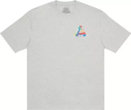 Футболка Palace Tri-Visions T-Shirt 'Grey Marl', серый