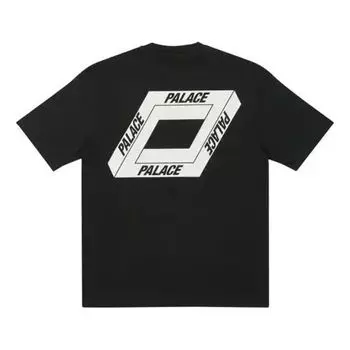 Футболка PALACE Unisex Dodgy But Lush Logo Printing Black, черный
