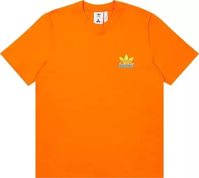 Футболка Palace x adidas Nature Tee 'Orange', оранжевый
