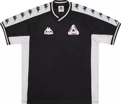 Футболка Palace x Kappa Jersey 'Black', черный