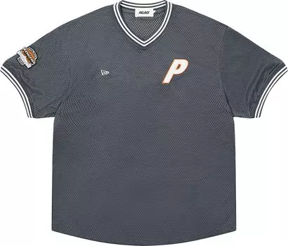 Футболка Palace x New Era Tokyo Jersey 'Gun Metal', серый