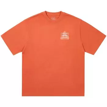 Футболка Palace x Porter-Yoshida & Co. Logo T-Shirt Orange, оранжевый