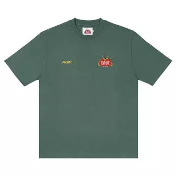 Футболка Palace x Stella Artois T-Shirt, цвет Bottle Green