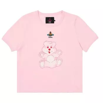 Футболка Palace x Vivienne Westwood Baby Tee Pink, розовый