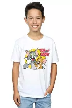 Футболка «Палец вверх» Tom & Jerry, белый