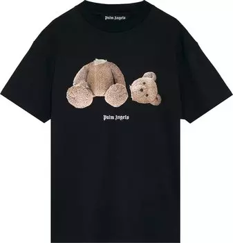 Футболка Palm Angels Bear Classic Tee 'Black/Brown', черный