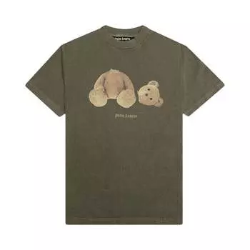 Футболка Palm Angels Bear Classic Tee 'White', белый