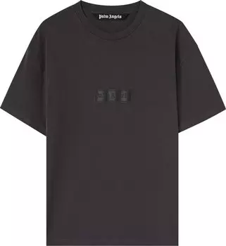 Футболка Palm Angels GD Box Logo Tee 'Black/White', черный