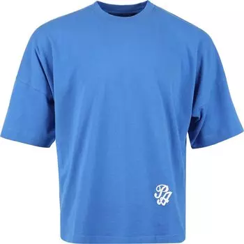 Футболка Palm Angels Marine Logo Over Tee 'Blue/White', синий