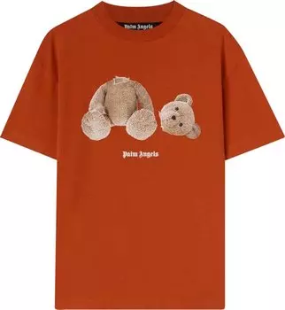 Футболка Palm Angels PA Bear Classic Tee 'Brick Red', красный