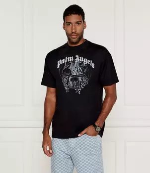 Футболка Palm Angels Regular Fit, черный