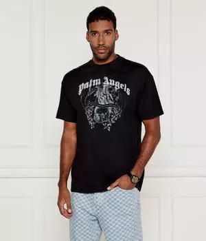 Футболка Palm Angels Regular Fit, черный