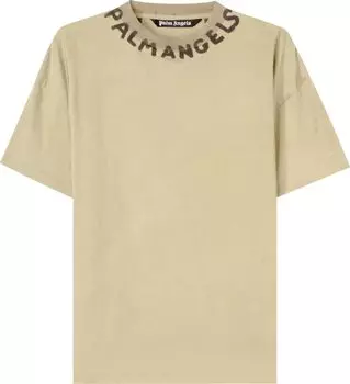 Футболка Palm Angels Seasonal Logo T-Shirt 'Black', черный