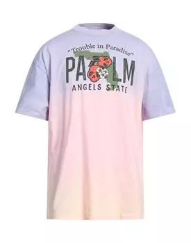 Футболка Palm Angels, светло-фиолетовый