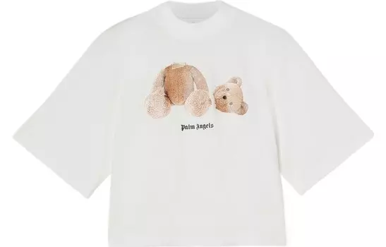 Футболка Palm Angels Teddy Bear, белый