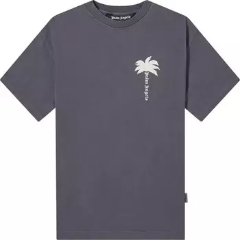 Футболка Palm Angels The Palm 'Dark Grey/Off White', серый