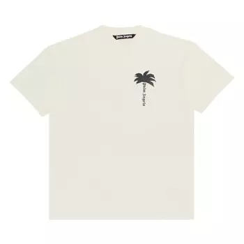 Футболка Palm Angels The Palm 'Off White', белый