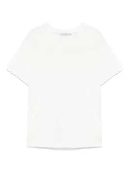 Футболка Paolo Pecora Kids с текстурой slub, белый