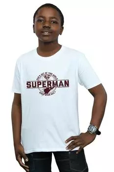 Футболка «Папа Супермен из этого мира» DC Comics, белый