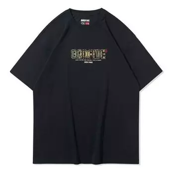 Футболка Paris Fashion Week SS20 series tee Li-Ning, черный