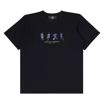 Футболка Paris Saint-Germain x EDIFICE Japan Shadow Players, черная