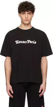 Футболка Paris VERDY Edition большого размера Kenzo, черный