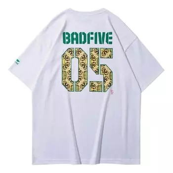 Футболка парижская неделя моды серия тема элемент печать короткий рукав Li-Ning, белый