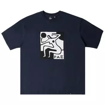 Футболка Parra Ball Sports T-Shirt 'Navy Blue', синий
