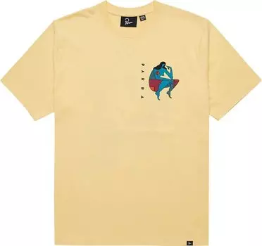 Футболка Parra Down Under T-Shirt 'Cream', кремовый