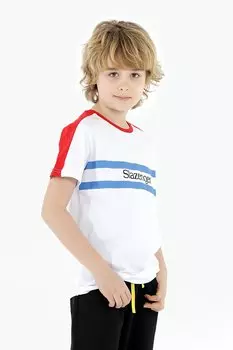 Футболка PAT Boy Белая SLAZENGER