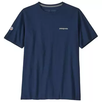 Футболка Patagonia Fitz Roy Icon Responsibili Tee, цвет Lagom Blue
