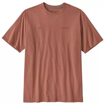 Футболка Patagonia Forge Mark Responsibili Tee, цвет Sienna Clay