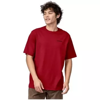 Футболка Patagonia P-6 Logo Responsabiliti, красный