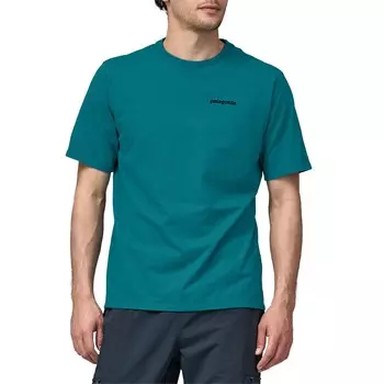 Футболка Patagonia P-6 Logo Responsibili-Tee, цвет Belay Blue