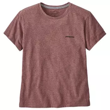 Футболка Patagonia P-6 Logo Responsibili-Tee, цвет Dulse Mauve