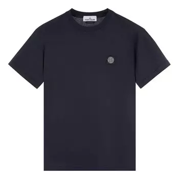 Футболка patch short-sleeve t-shirt 'navy blue' Stone Island, синий