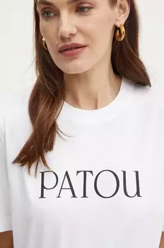 Футболка Patou из хлопка, белый
