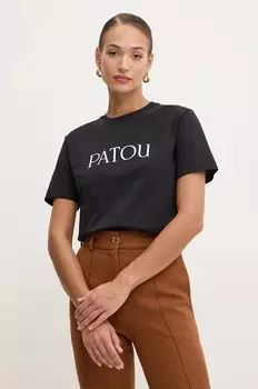 Футболка Patou из хлопка, черный