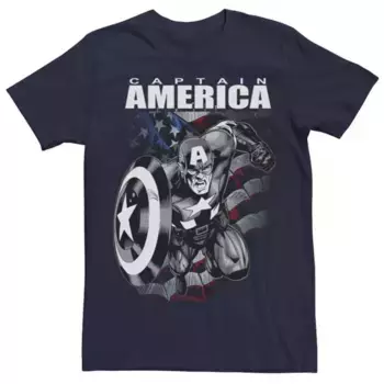 Футболка патриота «Капитан Америка» от Marvel Licensed Character, синий